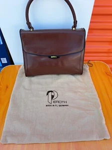 Vintage Designer Handtasche Neu ohne Etikett Pieroth Westdeutschland - Bild 1 von 14