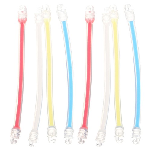 8 Pcs Soft Tennis Accessory Racket Shock Absorber Cushioning Dampeners