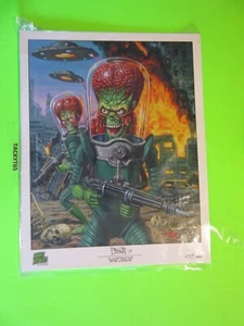 Mars Attacks Occupation Larkin Print Signed Numbered by Artist 247/300 - Picture 1 of 5