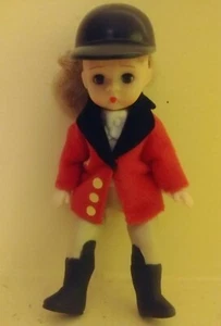 McDonald's Madame Alexander Doll Jockey Horse Riding Girl Equestrian  - Picture 1 of 4