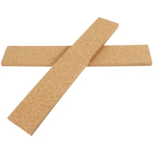 2 Pcs Cork Strip Wall Sticker Self Adhesive Notice Board Office Strips - Picture 1 of 12