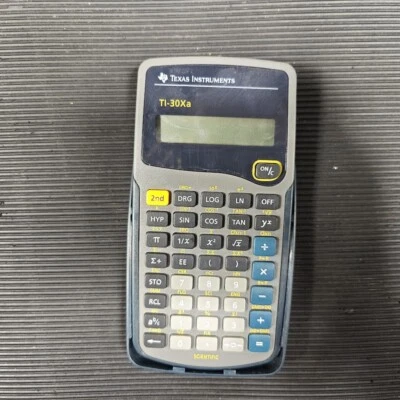 Texas Instruments TI-30Xa Scientific Calculator - Used, Scratches, No Box - Image 1 of 4