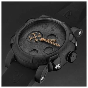 Romain Jerome Men's 46mm AUTOMATIC Moon Dust Sapphire Crystal Swiss Made Watch - Picture 1 of 6