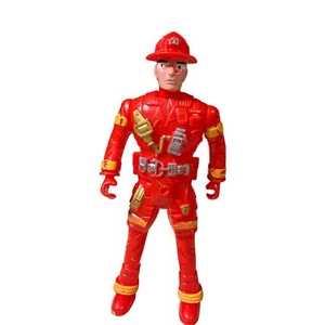 Fireman  Plastic Action Figure  7.5 inch - Picture 1 of 10