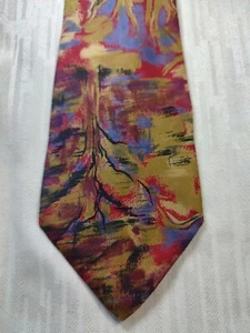 Longchamp 100% Silk Tie Necktie Made IN Italy Classic - Picture 1 of 6