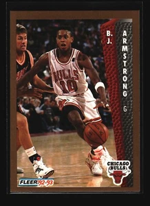 Fleer #28 B.J. 1992-93 Armstrong (NM)(BSK) - Imagen 1 de 2