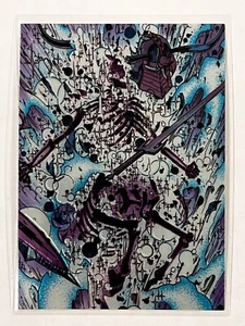 Lady Death 3 (1996) Serie III Máscara Negra de Cromo #34 CRIMSON DERROTA - Imagen 1 de 2