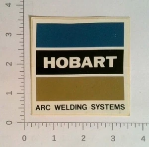 Vintage Vintage Hobart Schweißen Appleton Wisconsin Werbung Aufkleber Abziehbild - Bild 1 von 1