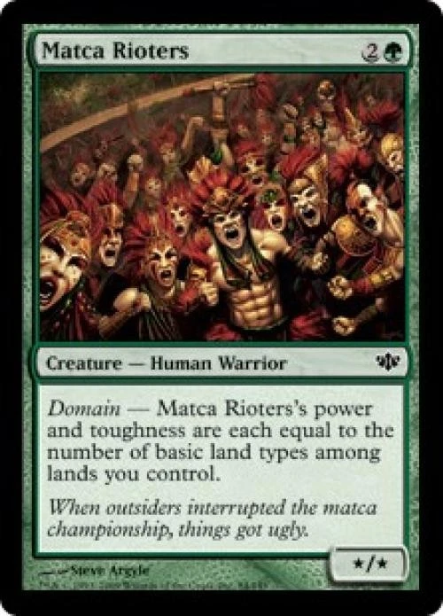 Matca Rioters - Medium Play MTG Conflux - Image 1 of 1