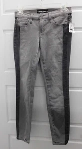 Nuevos pantalones de mezclilla al tobillo ETIENNE MARCEL grises combo $255rt talla 25 - Imagen 1 de 6