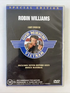 Good Morning Vietnam (DVD, 2002) Robin Williams - Very Good Condition Region 4 - Picture 1 of 4