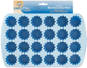 Wilton Easy Flex Silicona 24 Cavidades Mordedura Margarita Sartén Flor Volantes Acanalado Fácil - Imagen 1 de 4