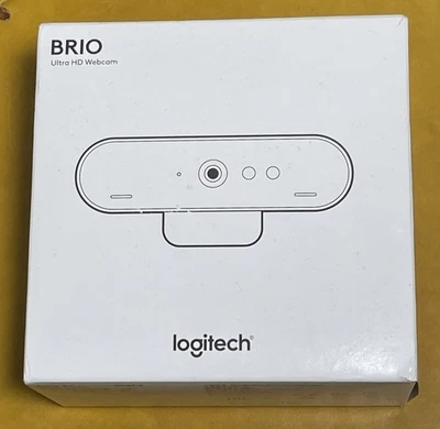 NEW! Logitech Brio ULTRA HD Webcam V-U0040 - BRAND NEW IN BOX Never Used - Image 1 of 4