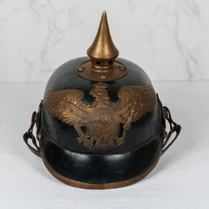 Original WWI Prussian Guard Pickelhaube Helmet – Garde-Infanterie c.1895–1915 - Picture 1 of 10