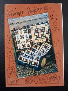 FARMERS' DAUGHTER by THE CHOOK SHED WALLHANGING THROW RUNNER - Picture 1 of 2