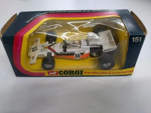 Corgi 151 Yardley McLaren M19A Racing Car -Boxed - Picture 1 of 5