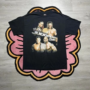 Camiseta De Colección Y2K WWE Judgement Day PPV Promo Gráfico Logo Talla XL Negra - Imagen 1 de 7