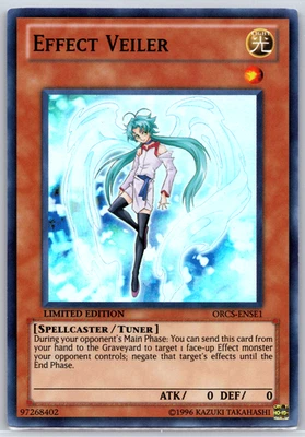 Velo efecto Yugioh ORCS-ENSE1 súper raro edición limitada LP Foto 1 de 2