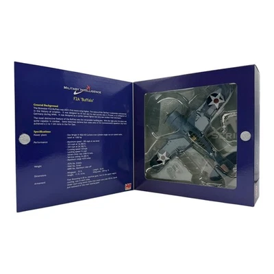 Hobby Master HA7010 1:48 Brewster F2A Buffalo USMC Fighting Falcons, MCAS Ewa - Image 1 of 4