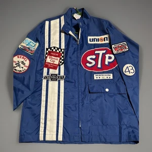 Vtg 70s Richard Petty Jacket Ebert Darlington Patches Winston Cup Southern 500 - Picture 1 of 8