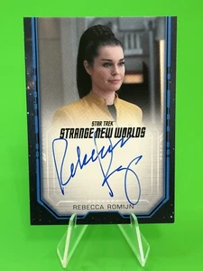 Star Trek Strange New Worlds S2 Rebecca Romijn as Number One Bordered Auto!!! - Picture 1 of 16