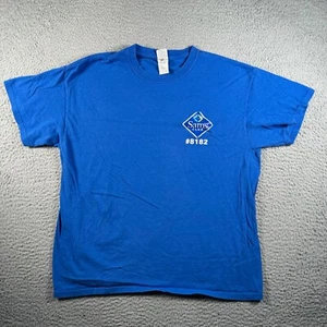 Sams T Shirt Mens Large Short Sleeve Sams Employee Uniform Blue Casual - Picture 1 of 11