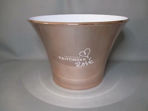 AS704 TAITTINGER VASQUE SEAU CHAMPAGNE ROSE ETAT NEUF - Foto 1 di 5