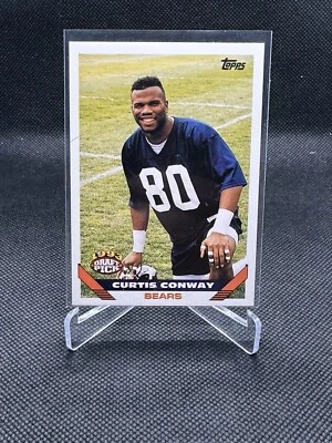 1993 Topps - #12 Curtis Conway (RC) Rookie Card Chicago Bears NM-MT 🏈 - Image 1 of 2