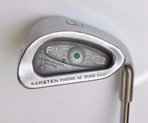 Ping Eye2+ Green Dot 8 Iron Ping AWT Regular Flex Steel Shaft Ping Grip - Picture 1 of 2