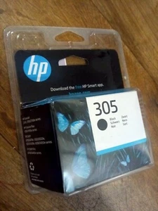 HP 305 Cartouche d'Encre Noire 3YM61AE HP DeskJet & HP Envy ORIGINAL & NEUF - Photo 1/5