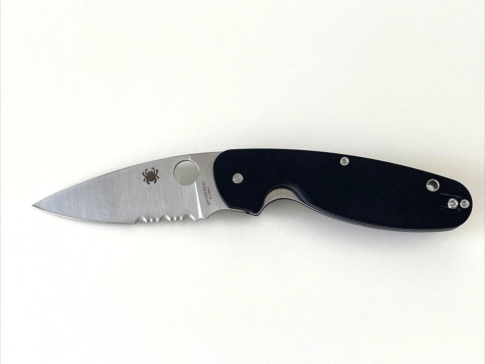 Cuchillo Plegable Spyderco C245G Énfasis G-10 Foto 1 de 4