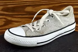 Scarpe da donna grigie Converse All Star taglia 5,5 M stringate tessuto basso 549700F - Foto 1 di 8