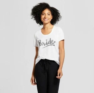 Love and Cherish - Women's Pajama T-Shirt - White - NWT - Picture 1 of 2