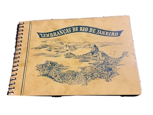 Lembranca do Rio De Janeiro, Brasil 10 Color Pictures Postaes . Booklet Spiral - Picture 1 of 12