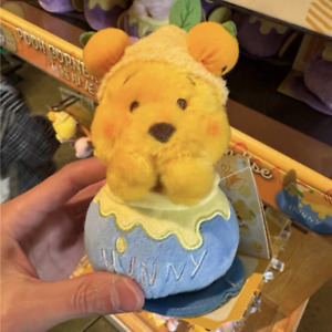 Authentic Hong Kong Disney winnie the pooh lemon Shoulder Pal Plush disneyland