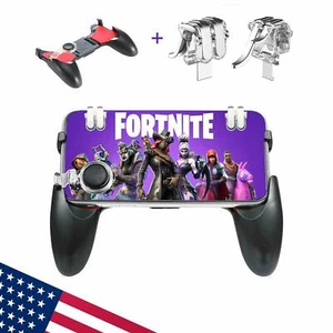 Mobile PUBG Fortnite Game Controller Trigger / Portable Gamepad/Joystick BB045 - Bild 1 von 9