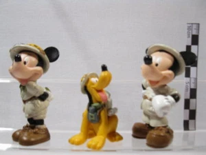 Micky, Minni und Pluto 3 Figuren Disney Safari Park 1999 60135 - Bild 1 von 1