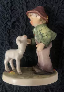 VINTAGE Goebel M.J Hummel Figurine #008 / 395/0 - Shepherd Boy - Picture 1 of 6