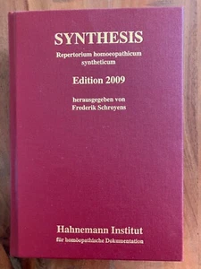 Synthesis 2009 Lexikonformat - Leineneinband: Repertorium Homoeopathicum Synthet - Bild 1 von 1