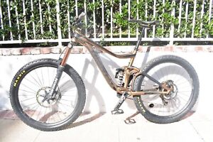 GIANT TRANCE 27.5, BROWN, MEDIUM SIZE, FULL SUSPENSION MOUNTAIN BIKE