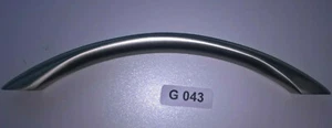 Bügelgriff Modell G 043 Edelstahl Finish oca Sachsenküchen Griff Bohrung 128 mm - Bild 1 von 4