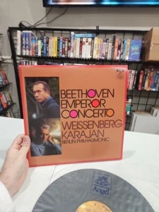 Beethoven Emperor Concerto,Weissenberg Karajan, Record#,S-2-37062. 12".  - Picture 1 of 6