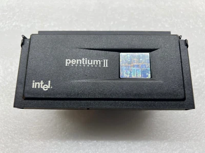 Intel Pentium II 266MHz Slot 1 Processor with Heat Sink and Free Shipping - Image 1 of 4