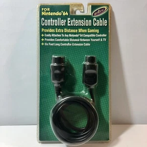 *SEALED* Nintendo 64 Controller 6ft Gaming Extension Cable N64 Vintage 2001 ITEC - Picture 1 of 5