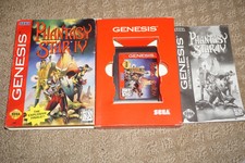 Phantasy Star IV 4 (Sega Genesis) Complete in Box GREAT Shape