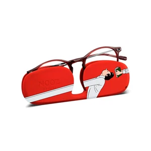 Gafas de lectura mujer hombre Nooz Essential Reading Cruz Tixier Red +2,5 Ultra slim - Imagen 1 de 8