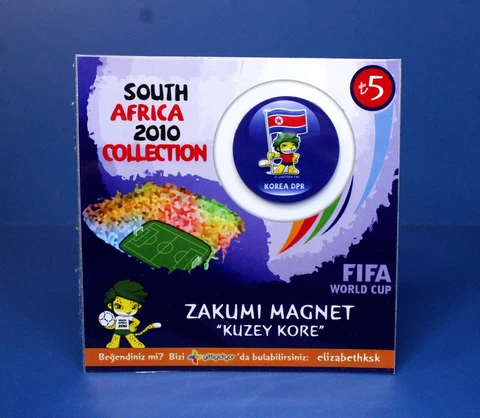 FIFA 2010 South Africa World Cup Magnet - NORTH KOREA Cover