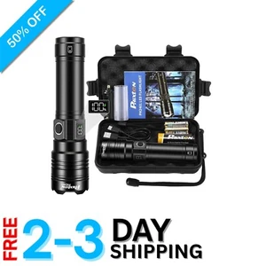 1000000 Lumens USB C Rechargeable Flashlight - Long Range 3280ft Emergency Tool - Picture 1 of 9