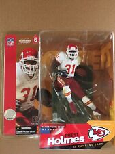 MCFARLANE NFL 2003 SERIES 6 PRIEST HOLMES KC CHIEFS RED VARIANT AND WHITE SET