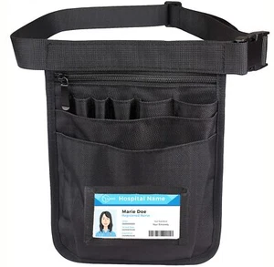 Medical Nurse Fanny Pack 11 Pockets Nurse Tool Belt For Women Nurse Bags For Wor - Picture 1 of 7